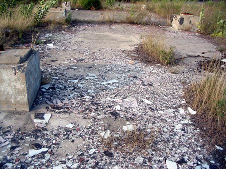 Traverse Drive-In Theatre - Screen Ruins